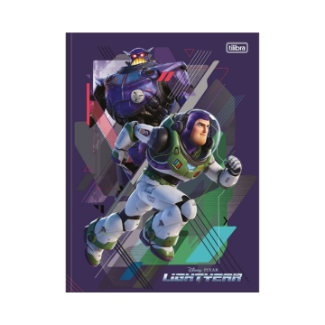 Caderno Brochura Lightyear Tilibra 80 Folhas