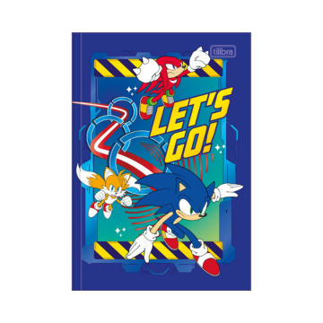 Caderno Brochura Capa Dura Sonic 80 Folhas – Tilibra