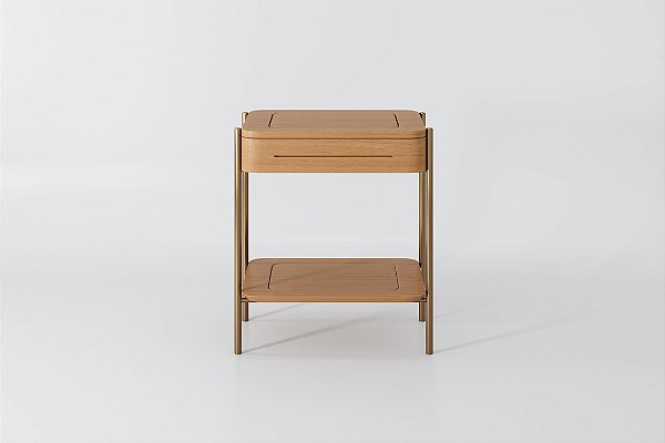 Mesa de Cabeceira Gabie Pequena 1 gaveta