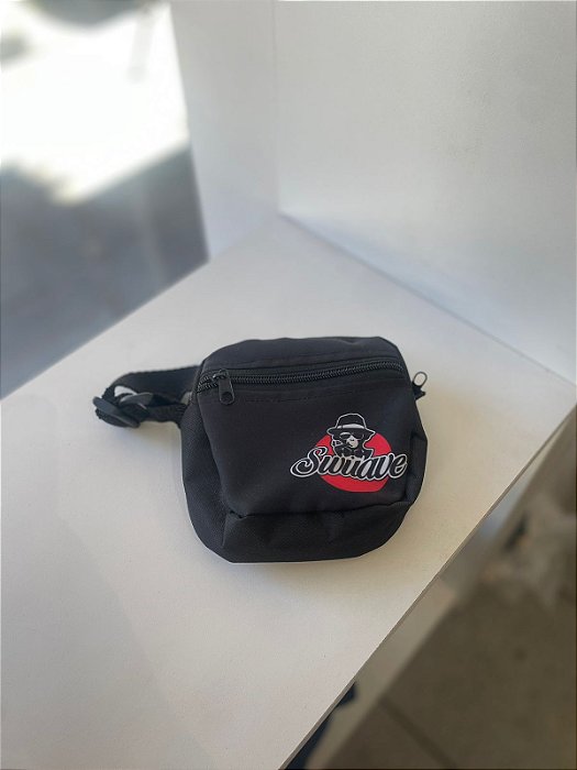 Shoulderbag Suave Preta Compacta