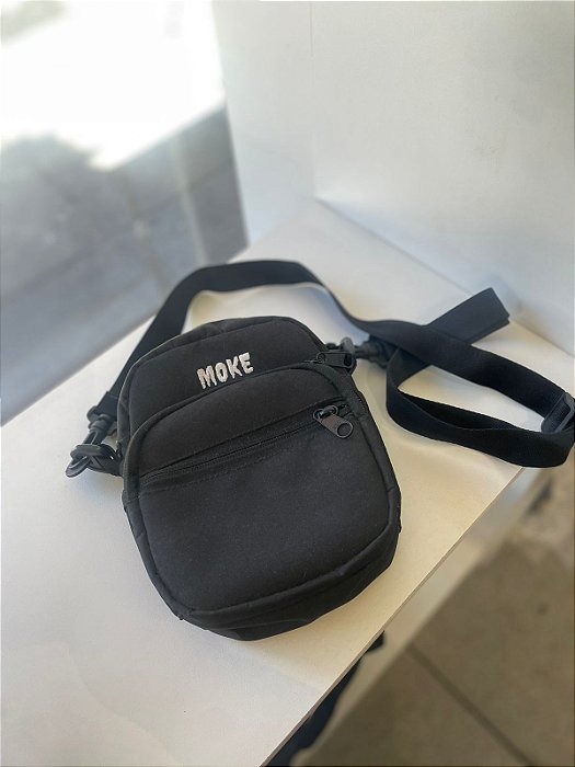 Shoulderbag Moke Preta
