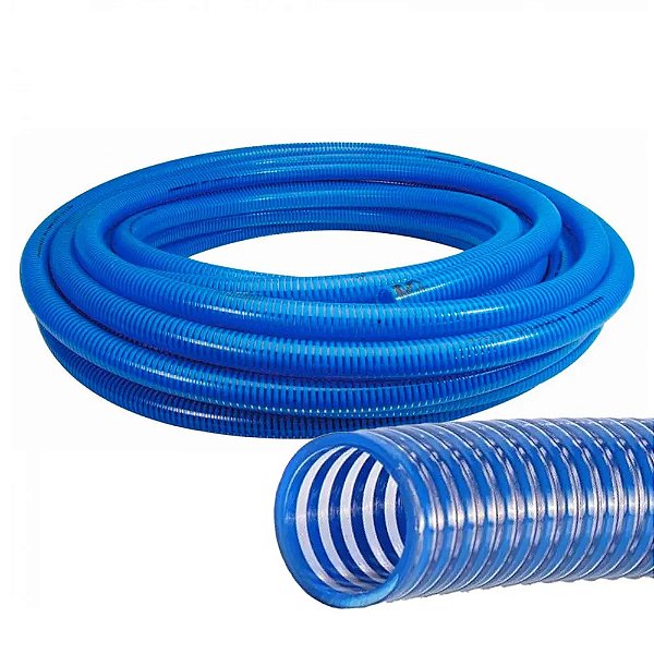 MANGOTE DE SUCÇÃO AZUL  (VENDA POR METRO) 5"