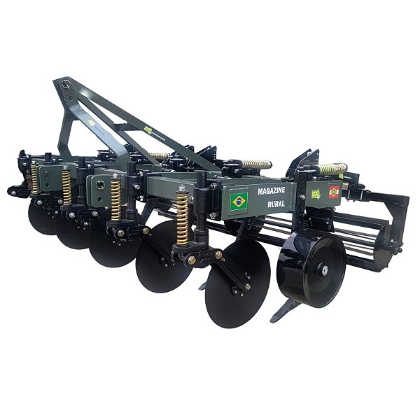 ESCARIFICADOR LINEAR 05 HASTES DESARME AUT. C/ DISCO E RODA