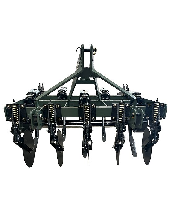 Subsolador Mega Rural 05 Hastes Desarme Automatico Com Disco de Corte e Rodas