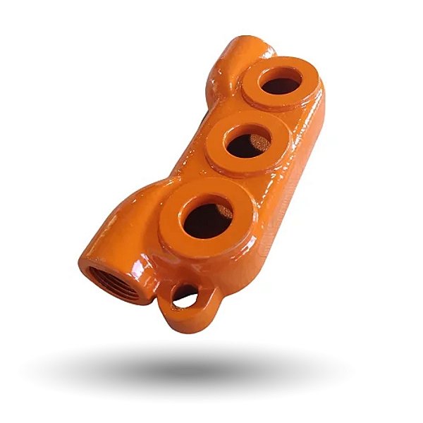 Tampa Corpo de Válvulas Bomba M75 Pulverizador Jacto 110304