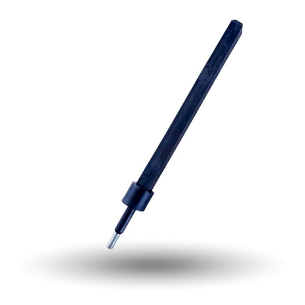 Eixo Quadrado 5/8" Com 295mm Para Dosador PlantFacil