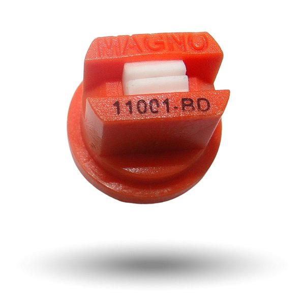 Bico Leque De Cerâmica Baixa Deriva Laranja 110° 01 Magnojet Para Pulverizador
