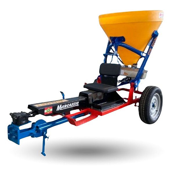 Distribuidor De Adubo Calcário E Forragens Marcassio Para Microtrator 4 X 2