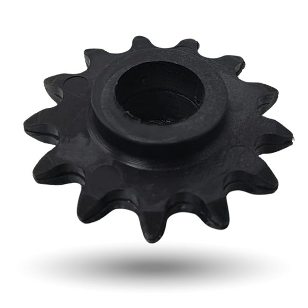Roda Dentada de Nylon 13 Dentes Diâmetro 19,5mm