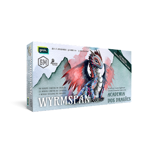 Wyrmspan Expansão Academia dos Dragões