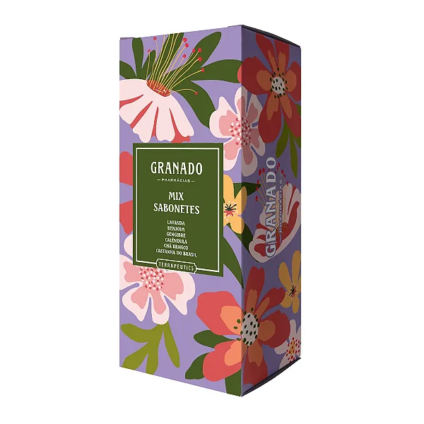 Kit Sabonete Granado Terrapeutics em Barra 6 unidades de 90g