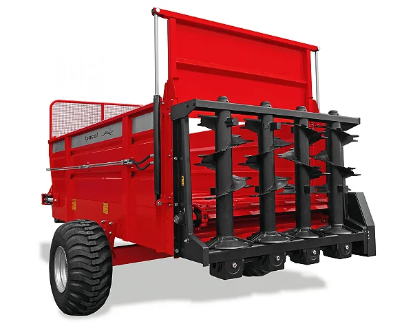 Vagão Distribuidor de Esterco - Dois ou Quatro Rolos Verticais