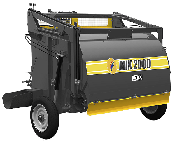 JF Mix 2000 (2m³) Misturador INOX