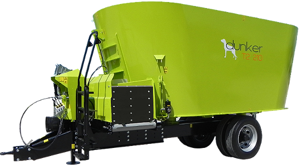 JF STORTI DUNKER T2 21m³ Vagão Misturador Vertical