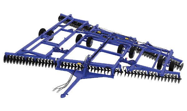 GNACR – Grade Niveladora Articulável Controle Remoto