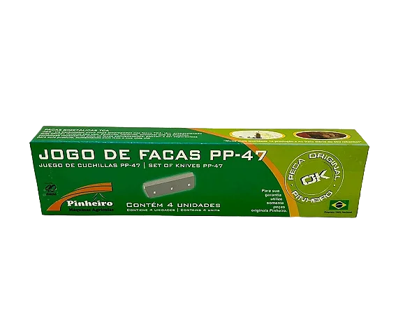 JOGO DE FACAS PP-47 4 FACAS