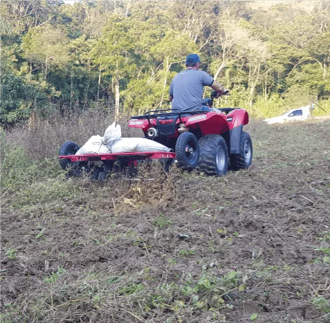 Arado de disco para quadriciclos Moldemaq