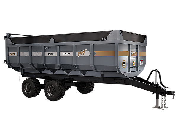Carreta caçamba 14ton