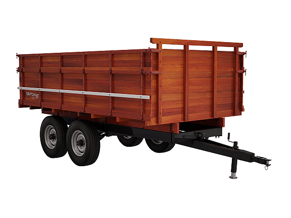 Carreta madeira 6ton