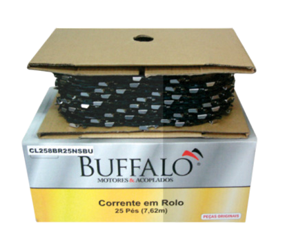 MOTOSERRA - CORRENTE EM ROLO 25P (3/8X.058)