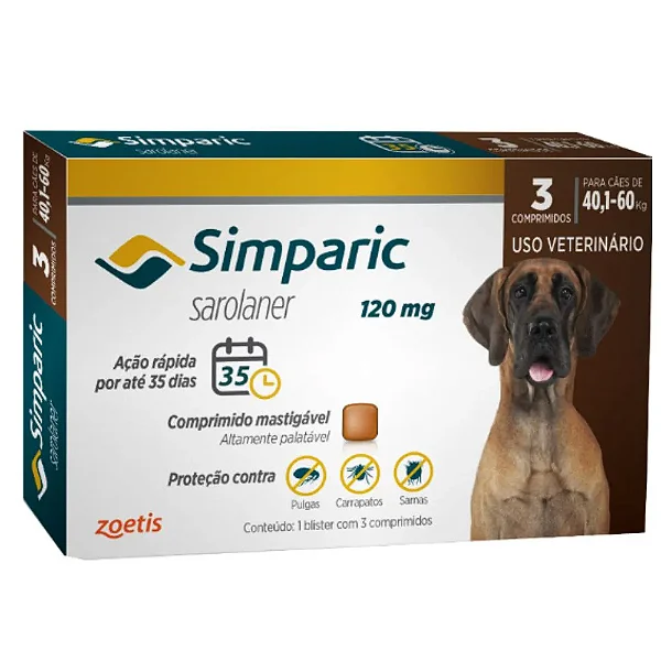 Simparic Tab 120mg Cx3