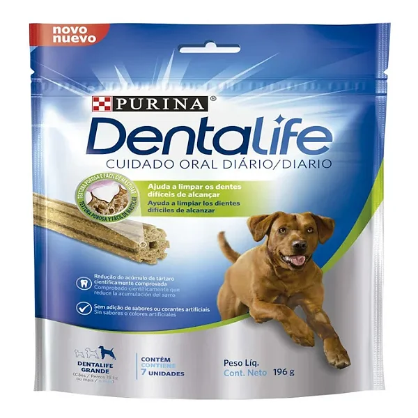 Dentalife Caes Racas Grandes Purina 196g
