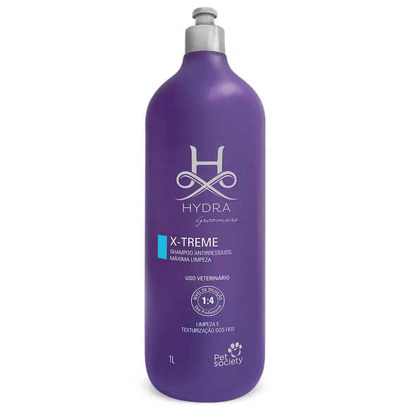 Shampoo Hydra Petsociety X-treme Anti-resíduos 1l