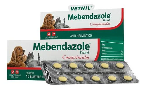 Mebendazole Vetnil  Blister C/10-un