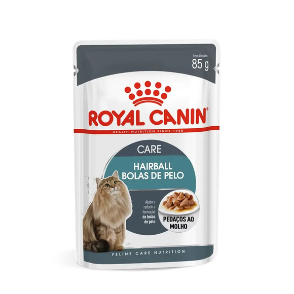 Ração Úmida Royal Canin Bolas de Pelo Gatos Adultos 85 g