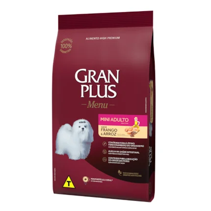 Gran Plus Mini/adulto Frango/arroz 3kg