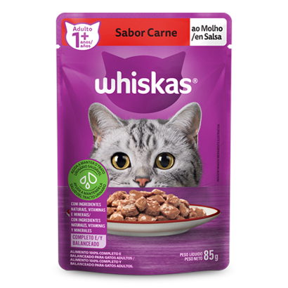 Whiskas Sache Carne 85gr