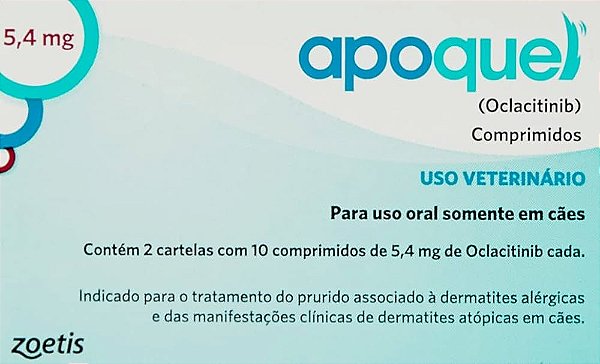 Apoquel 5,4 Mg 20 Compr