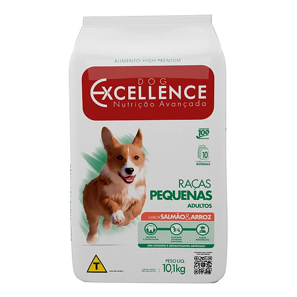 Racao Dog Excellence Racas Pequenas Adulto Salmao E Arroz 1kg