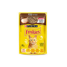 Sachê Friskies Gatos Adultos Peru Ao Molho 85g