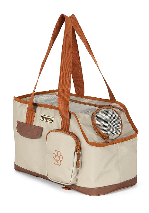 Bolsa De Transporte Pet Up4you Pequena C/  Bolso P/ Viagem