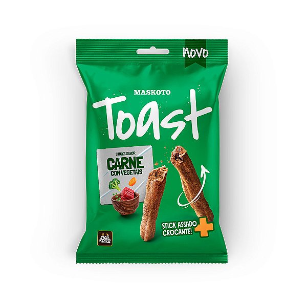 Maskoto Toast Sticks De Carne E Vegetais 50G