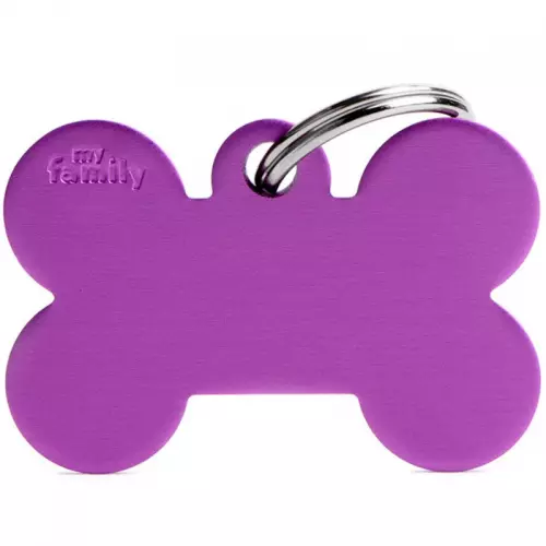 Medalha Aluminum Osso Roxo Xg