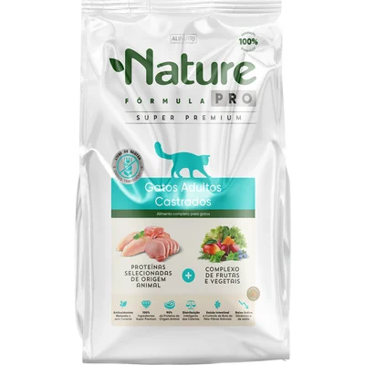 Nature F Pro Gatos Ad Castrados 1Kg