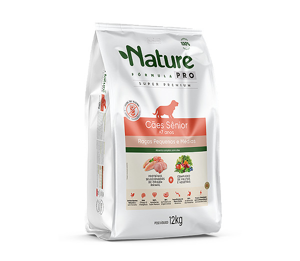 Nature F Pro Senior +7 Caes Rp/M 1Kg