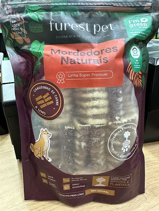 Petisco Canudinho De Carne P. 6 Und