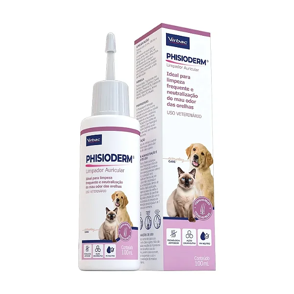 Phisioderm Limpador Auricular 100 Ml