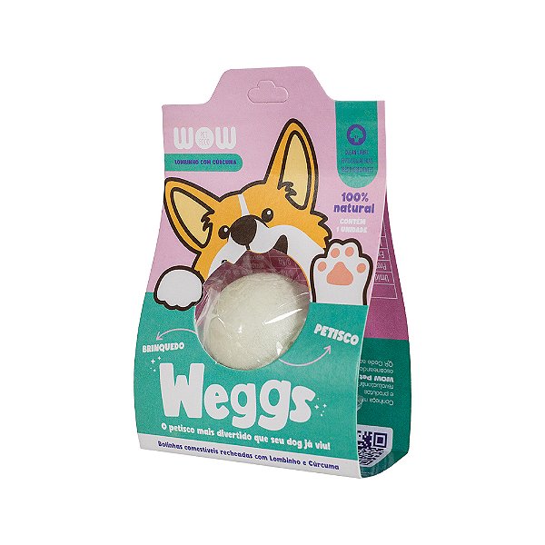 Pn Dog Weggs Sabor Lombinho Com Curcuma