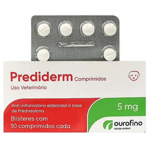 Prediderm 5 Mg C/10 Comp