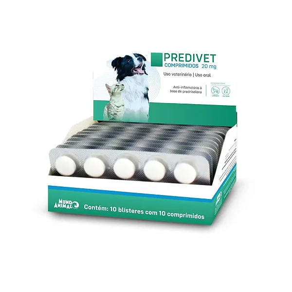 Predivet 20 Mg 10 C/10 Cp