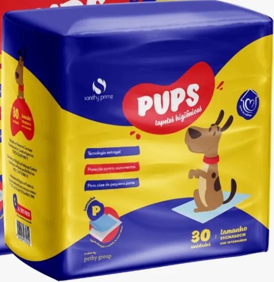 Tapete Hig Pups 55x60 C/30 Un