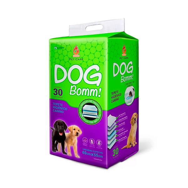 Tapete Higienico Dog Boom 60X55 C/6Un