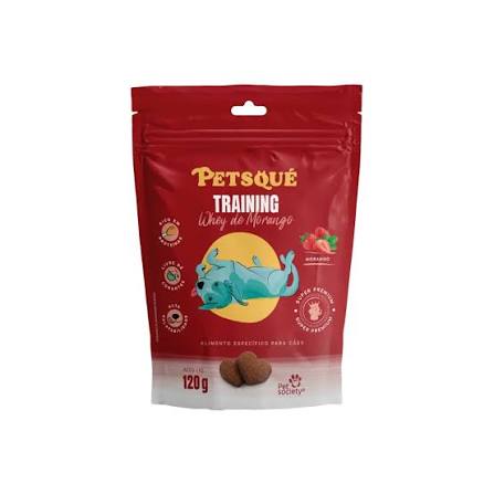 Petsque Training Whey Morango 120g