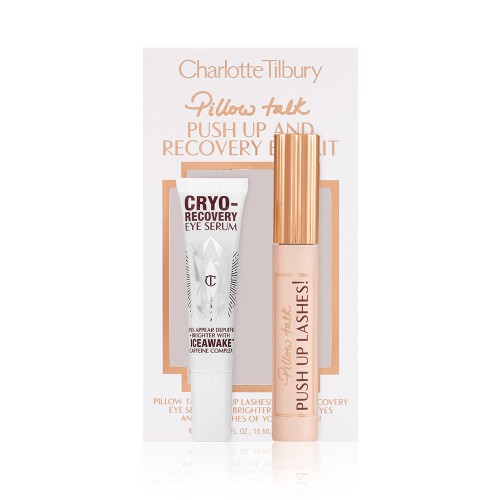 Kit edição Limitada Charlotte Tilbury  PILLOW TALK PUSH UP & RECOVER EYE
