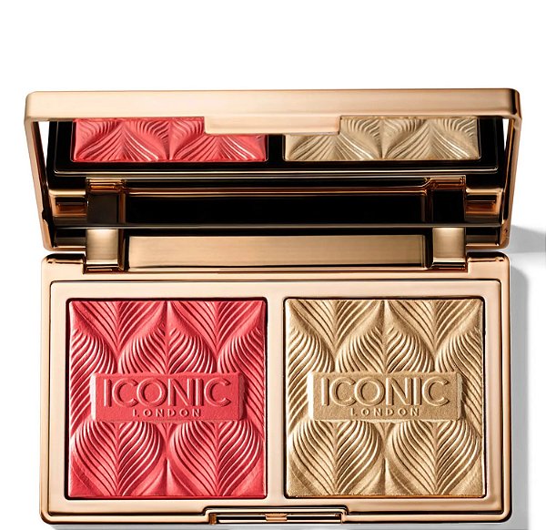 Paleta Iconic  London Silk Glow Duo - Coral Glow