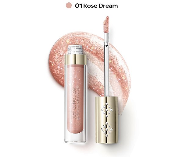 Lip Gloss Kiko Milano Joyful Holiday 01 Diamond Pearls